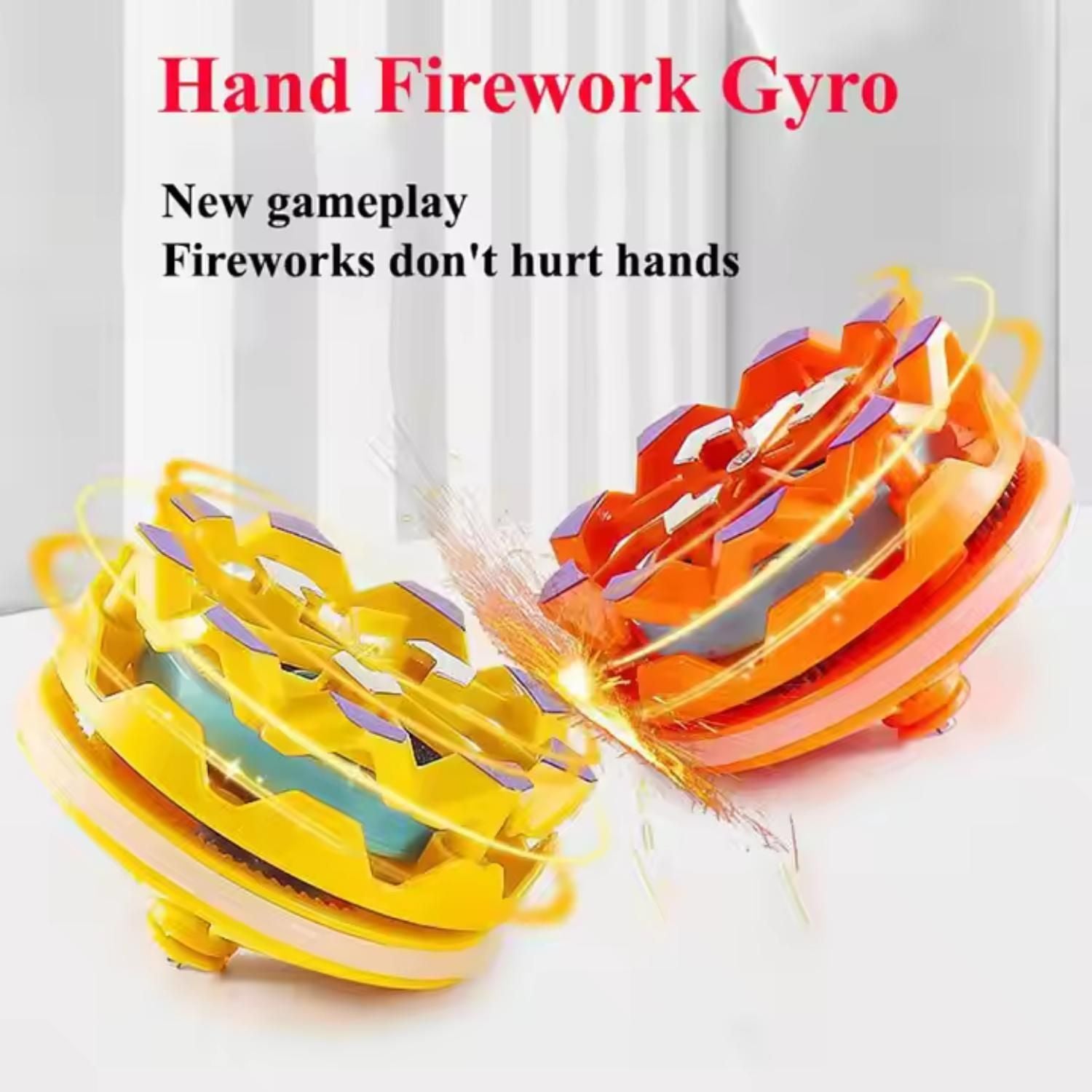 Handheld Thundering Gyro Toy for Kids