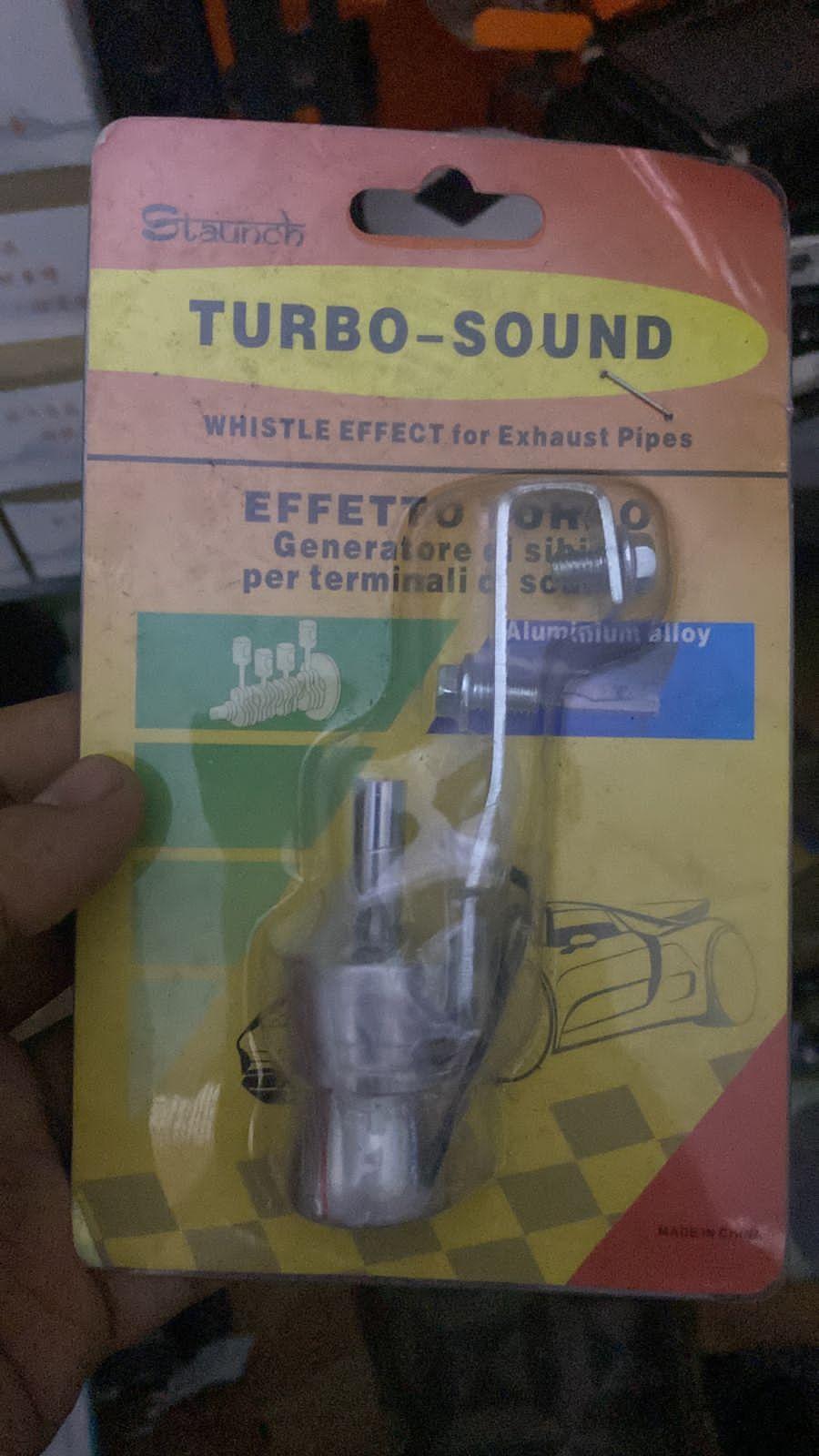 Medium Universal Turbo Sound Exhaust Whistle