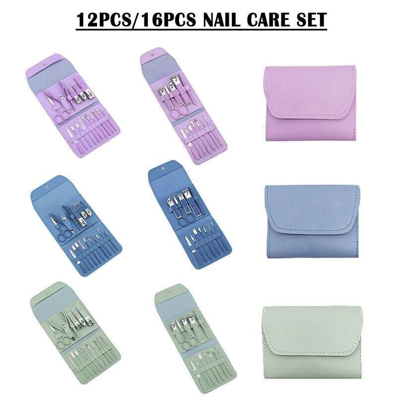 Manicure & Pedicure Set for Women – Complete Nail Care & Grooming Kit for Home & Travel