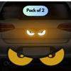 Monster Eyes Car Reflective Stickers (Pack of 2, 4 Pieces